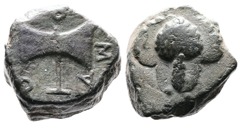 Kings of Thrace, Amatokos, circa 389-380 BC. and 359-356 BC. AE (18mm, 16,57g.)....