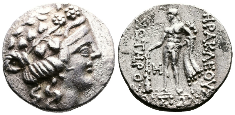 Islands off Thrace, Thasos, circa 168/7-148 BC. AR Tetradrachm (29 mm, 16,42 g.)...