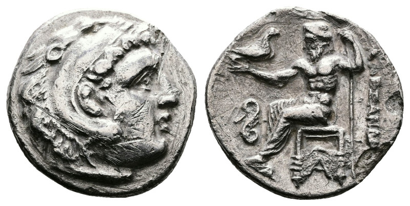 Kings of Macedon, Alexander III The Great 336-323 BC. AR Drachm (18 mm. 3,57 g.)...