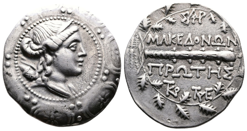 Macedon under Roman rule (Republican Period) First Meris. Circa 174/3-149 BC. AR...