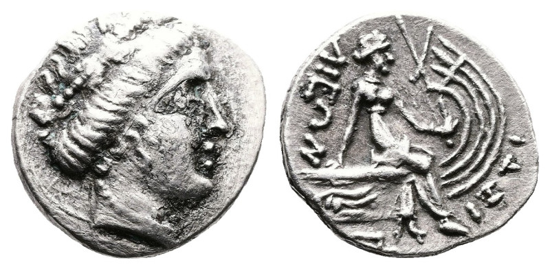 Euboia, Histiaia, 3rd.-2nd. Century BC. AR Tetrobol (14,3 mm, 1,67 g.). Wreathed...