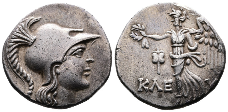 Pamphylia, Side, circa 155- 36 BC. AR Tetradrachm (28 mm, 16,08 g.). Magistrate ...