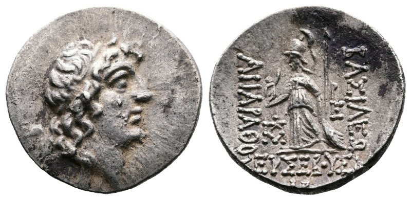 Kings of Cappadocia, Ariarathes IX Eusebes Philopator, circa 100-85 BC. AR Drach...