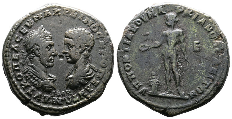 Moesia Inferior, Marcianopolis, Macrinus, with Diadumenian as Caesar, 217-218 AD...