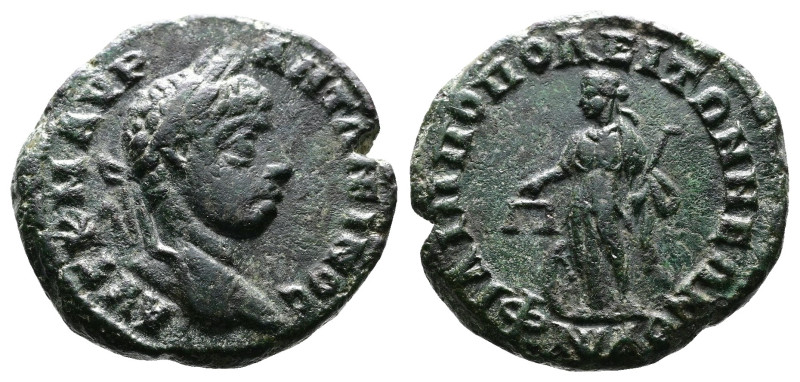 Thrace, Philippopolis, Elagabalus, 218-222 AD. AE Assarion (18mm, 4,41g.). AYT K...