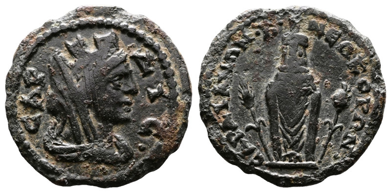 Lydia, Sardes, Pseudo-autonomous issue, temp. Elagabalus 218-222 AD. AE (20mm, 3...