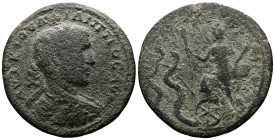 Phrygia, Hierapolis, Philip I 244-249 AD. AE (37mm, 18,82g.) ΑΥΤ Κ ΙΟΥΛ ΦΙΛΙΠΠΟϹ ΑΥΓ; laureate, draped and cuirassed bust of Philip I to right, seen f...