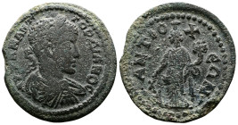 Caria, Antioch ad Maeandrum, Gordian III 238-244 AD. AE (31mm, 9,92g.). ΑΥΤ Κ Μ ΑΝΤ ΓΟΡΔΙΑΝΟϹ; laureate, draped and cuirassed bust of Gordian III, rig...