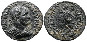 Lycia, Rhodiapolis, Gordian III 238-244 AD. AE (32mm, 20,54g). AVK MAP ANT ΓΟΡΔΙΑΝΟCG Laureate, draped and cuirassed bust of Gordian III to right. Rev...