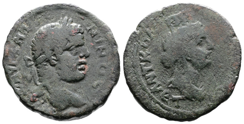 Cappadocia, Tyana, Caracalla, 198-217 AD. AE Tetrassarion (27 mm, 14,48 g.), RY ...