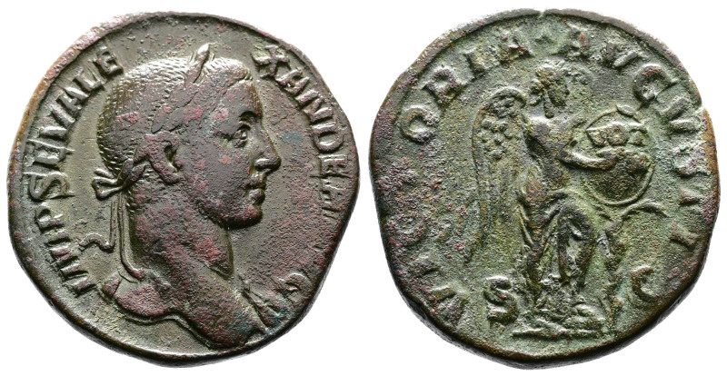 Severus Alexander, 222-235 AD. AE Sestertius (29 mm, 18,32 g.). Rome, 230 AD. MP...