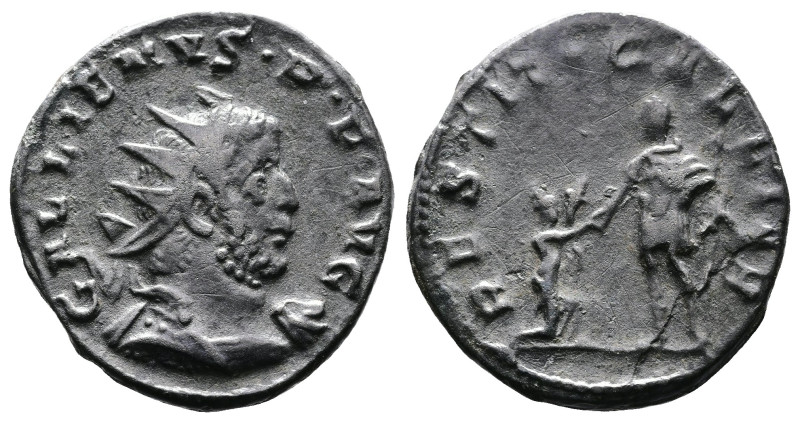 Gallienus, 253-268. Bilon Antoninianus (21 mm, 3.24 g.). Cologne, 257-258 AD. IM...