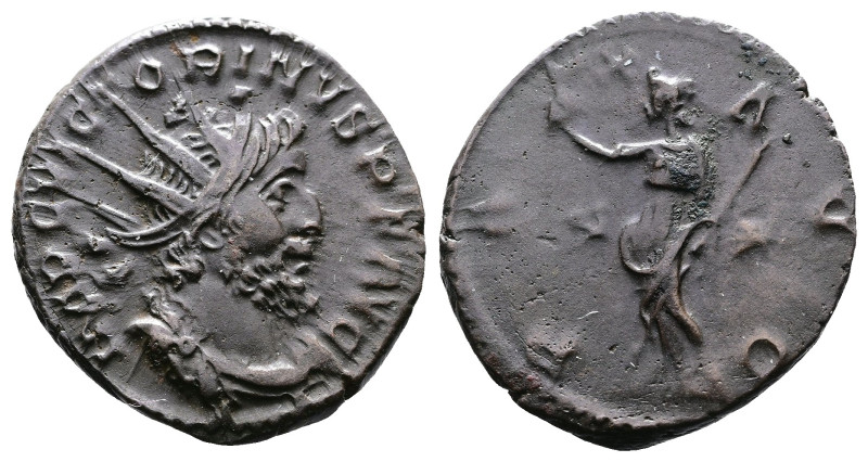 Victorinus, 268-270 AD. AE Antoninianus (20mm, 3,00 g.). Colonia Agrippinensis. ...