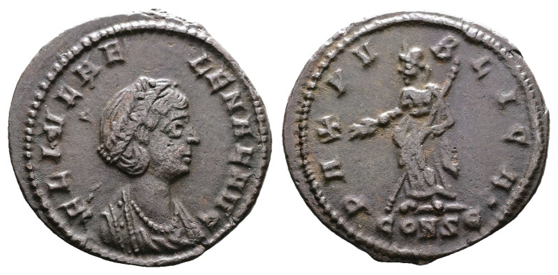 Helena, 324-328/30 AD. (mother of Constantine I the Great) AE Follis (16mm, 1,89...