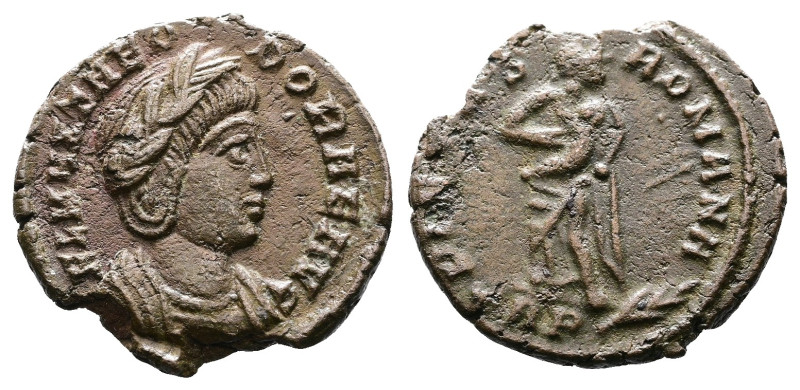 Theodora, died before 337 AD. (wife of Constantius I) AE (15mm, 1,69 g.). Trever...