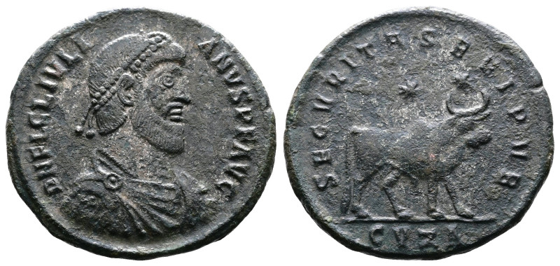 Julian II, 360-363 AD. Double Maiorina (29 mm, 8,73 g.). Cyzicus, 361-363 AD. D ...