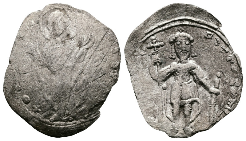 Nicephorus III Botaniates, 1078-1081 AD. AR Miliaresion (23mm, 1,41g.). Constant...