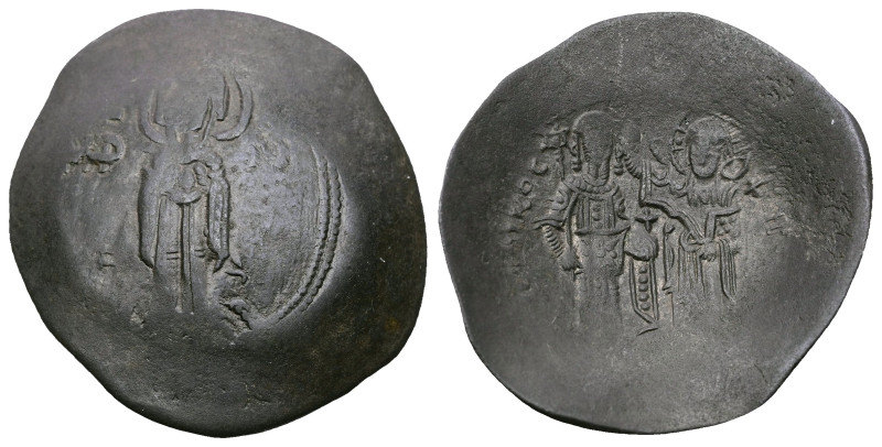 Andronicus I Comnenus, 1183-1185 AD. AE Aspron Trachy (28mm, 3,37 g.). Constanti...