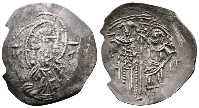 Michael VIII Paleologus AR Trachy (26mm, 1,89 g.). Magnesia mint 1260 AD. Magnes...