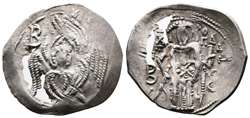 Michael VIII Palaeologus, 1261-1282 AD. AR Trachy (25mm, 1,84g.). Constantinople...