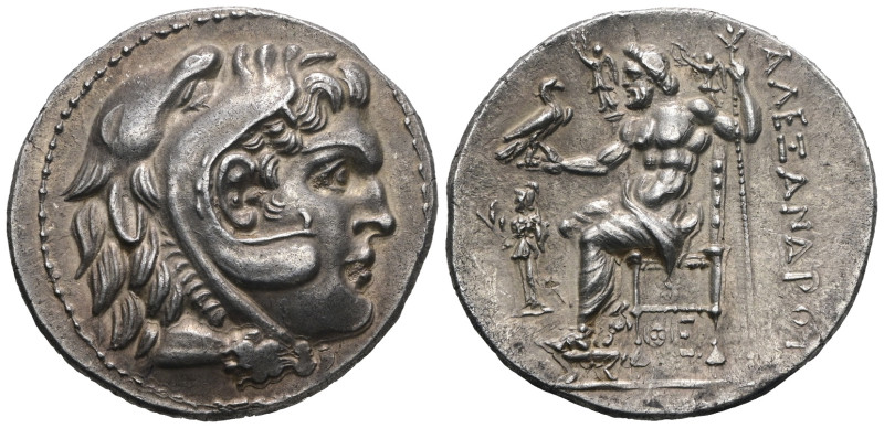 KINGS OF MACEDON. Alexander III 'the Great.' 336-323 B.C. AR tetradrachm. Corint...