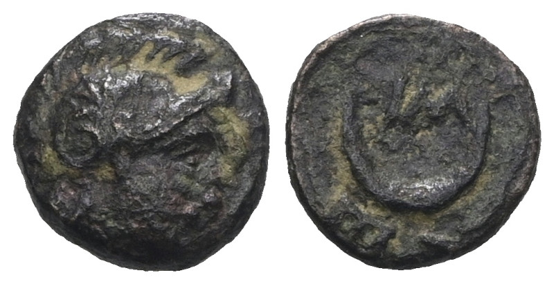 Greek uncertain AE. Weight 0,70 gr - Diameter 7 mm.