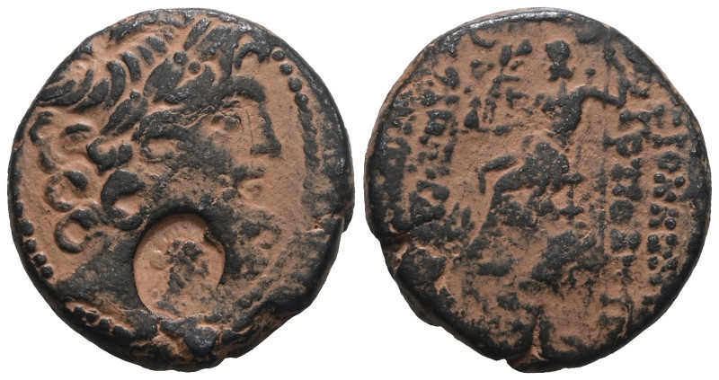 SYRIA, Seleucis and Pieria. Antioch. Pseudo-autonomous issue. Æ Tetrachalkon. Ar...