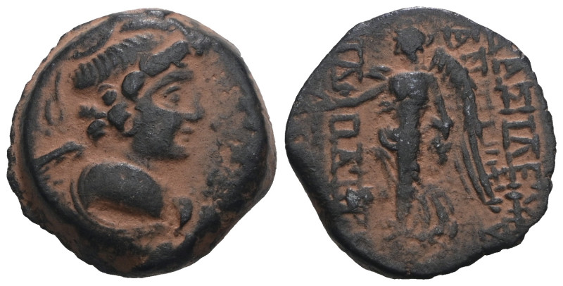 Seleukid Kingdom. Antiochos IX Eusebes Philopater (Kyzikenos). 114/3-95 B.C. AE....