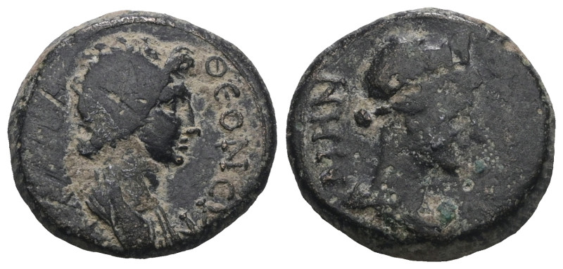 Roman uncertain AE. Weight 3,82 gr - Diameter 15 mm.