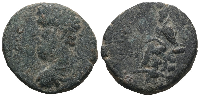 Syria, Commagene. Samosata. Lucius Verus. A.D. 161-169. AE. Weight 8,48 gr - Dia...