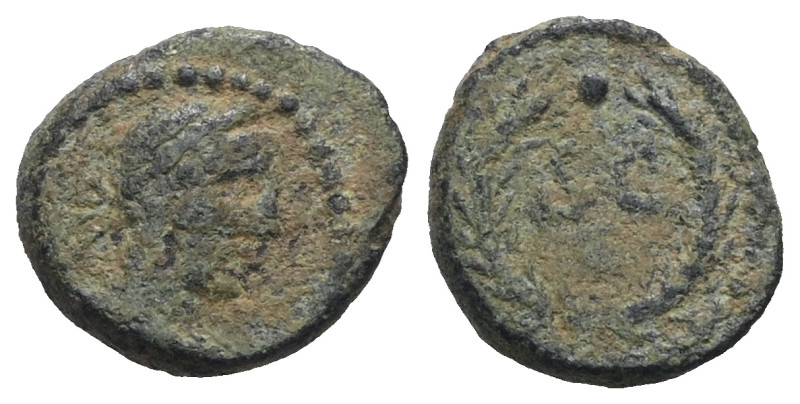 Roman Provincial bronze coin. Weight 1,17 gr - Diameter 9 mm.