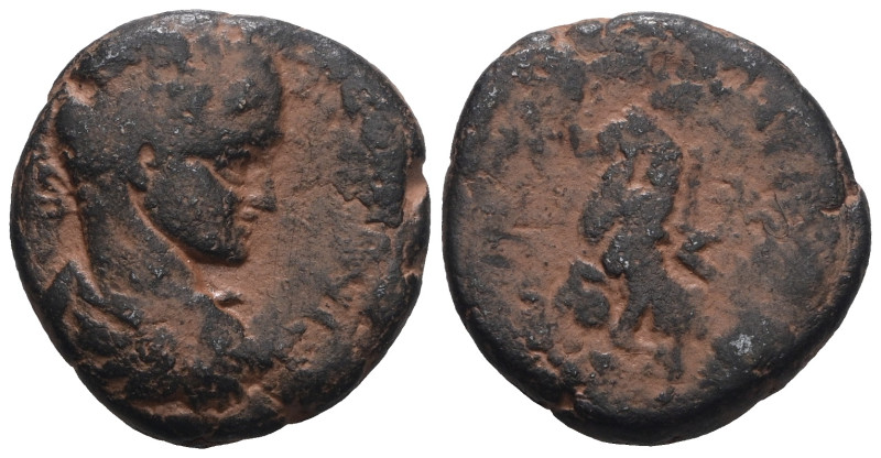 Caracalla. AD 198-217. Æ. Artificial sandpatina. Weight 8,00 gr - Diameter 19 mm...