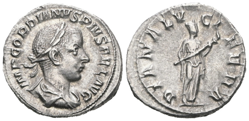 Gordian III AD 238-244. Rome. Weight 3,47 gr - Diameter 18 mm.