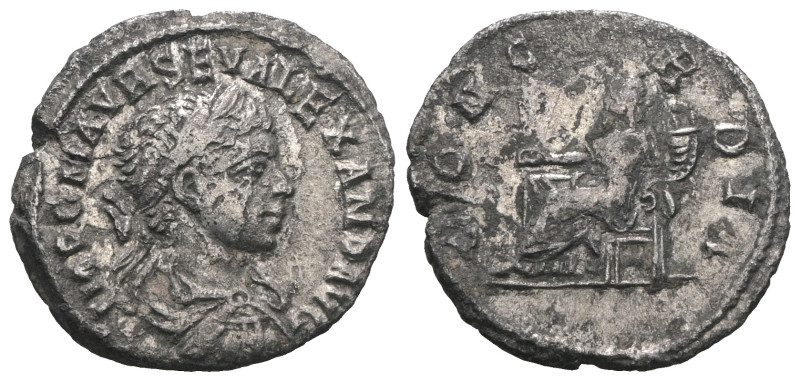 SEVERUS ALEXANDER. Denarius. 226 AD Rome. Weight 2,46 gr - Diameter 18 mm.