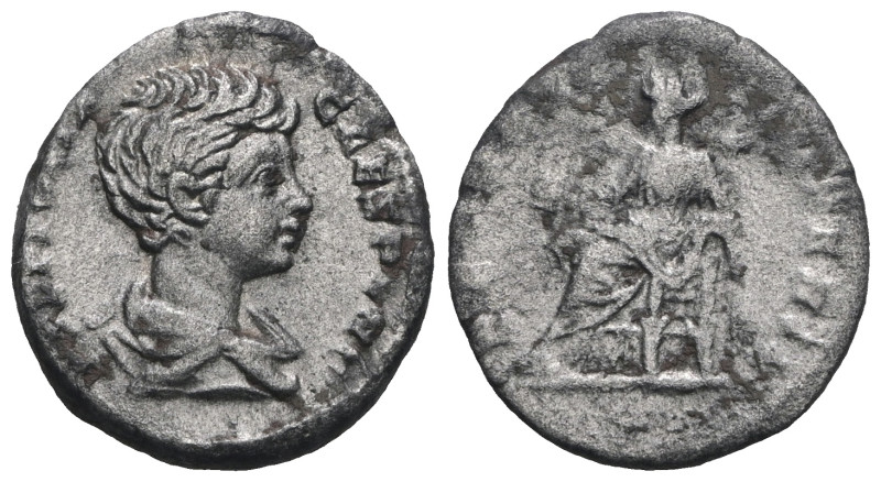 Geta. As Caesar, A.D. 198-209. AR denarius. Weight 3,09 gr - Diameter 17 mm.