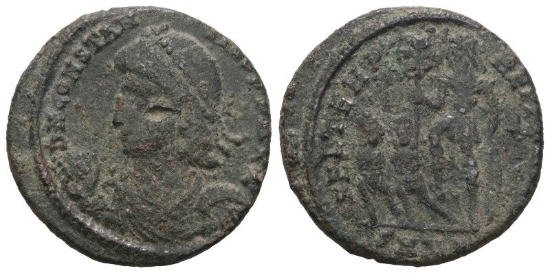 Constantius II. A.D. 337-361. AE centenionalis.. Weight 4,42 gr - Diameter 19 mm...