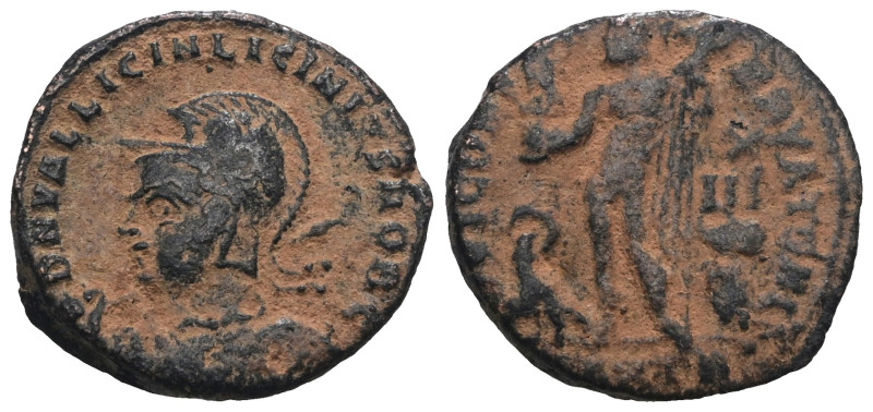 Licinius II as Caesar (317-324). AE, Follis. Artificial sandpatina. Weight 3,70 ...