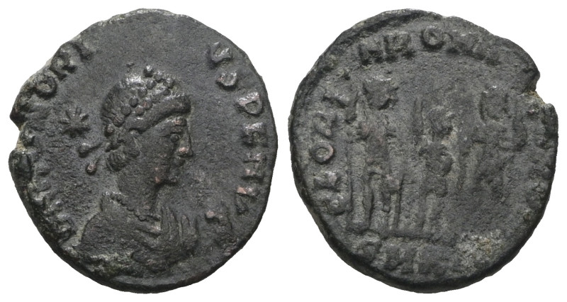 Honorius (393-423) AE. Weight 2,01 gr - Diameter 14 mm.