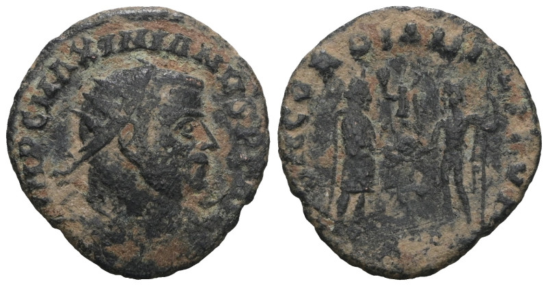 Maximianus Herculius (286-305). AE, Antoninianus. Weight 2,29 gr - Diameter 19 m...