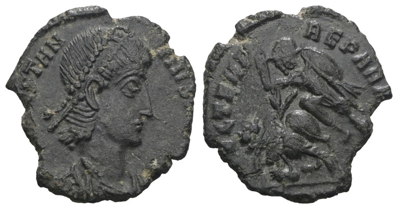 Constantius II. A.D. 337-361. AE. Weight 1,75 gr - Diameter 15 mm.