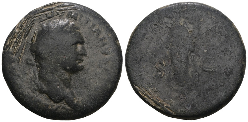 DOMITIAN. Sestertius. Rome (81 AD). Weight 24,00 gr - Diameter 32 mm.