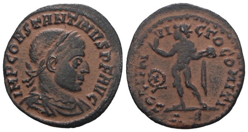 Constantinus I the Great AD 306-337. Artificial sandpatina. Weight 2,17 gr - Dia...