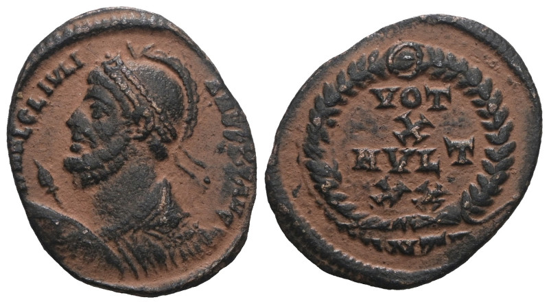 Julian II; 360-363 AD.. Artificial sandpatina. Weight 2,85 gr - Diameter 19 mm.