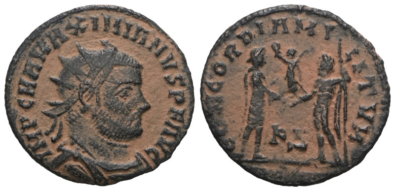 Maximianus Herculius (286-305). AE, Antoninianus. Artificial sandpatina. Weight ...