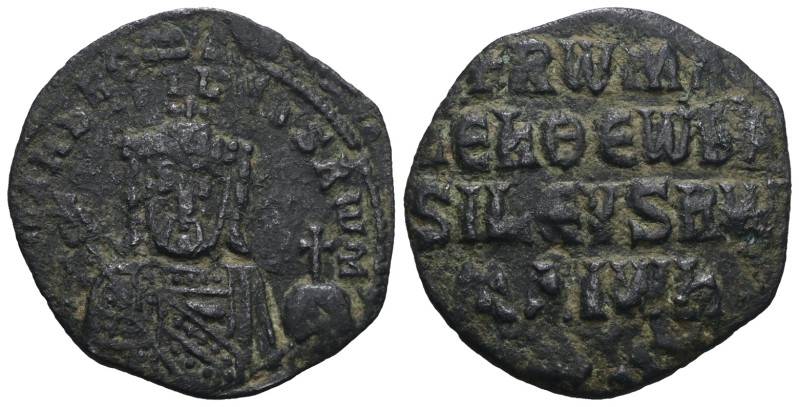 Romanus I Lecapenus, AD 920-944. AE Follis. Weight 4,29 gr - Diameter 24 mm.