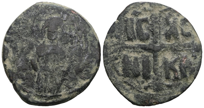 Anonymous, attributed to Michael IV (1034-1041) AE Follis. Weight 7,00 gr - Diam...