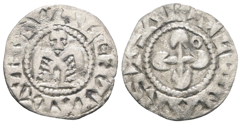 Medieval silver coin. Weight 0,89 gr - Diameter 16 mm.