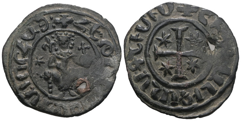 Medieval bronze coin. Weight 7,15 gr - Diameter 28 mm.