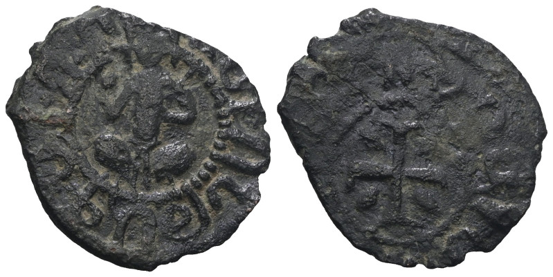 Medieval bronze coin. Weight 3,24 gr - Diameter 22 mm.