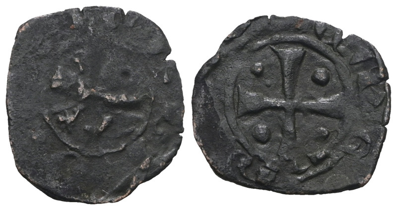 Medieval bronze coin. Weight 0,57 gr - Diameter 14 mm.